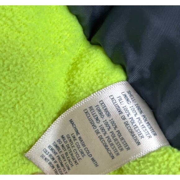 Osh Kosh B'Gosh Coat Kids Size 4 Gray Hood Zipper Camo - Picture 9 of 11